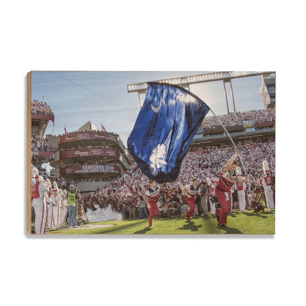 South Carolina Gamecocks - Taking the Field - College Wall Art #Canvas