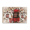 South Carolina Gamecocks - Cocky and the Band - College Wall Art #Wood