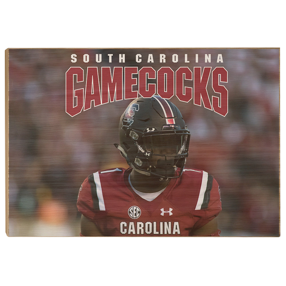 South Carolina Gamecocks - Gamecock FB - College Wall Art #Canvas