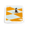 Tennessee Volunteers - Checkerboard Smokey Drink Coaster