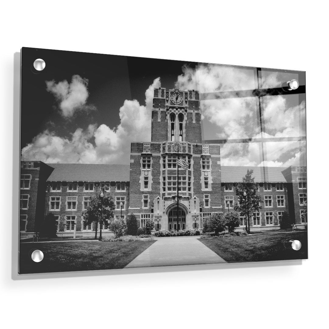 Tennessee Volunteers - Ayres B&W - College Wall Art #Canvas