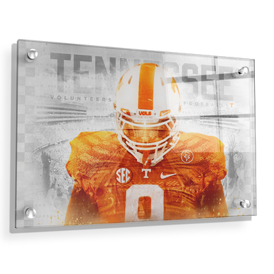 Tennessee Volunteers - Checker Vol - College Wall Art #Acrylic