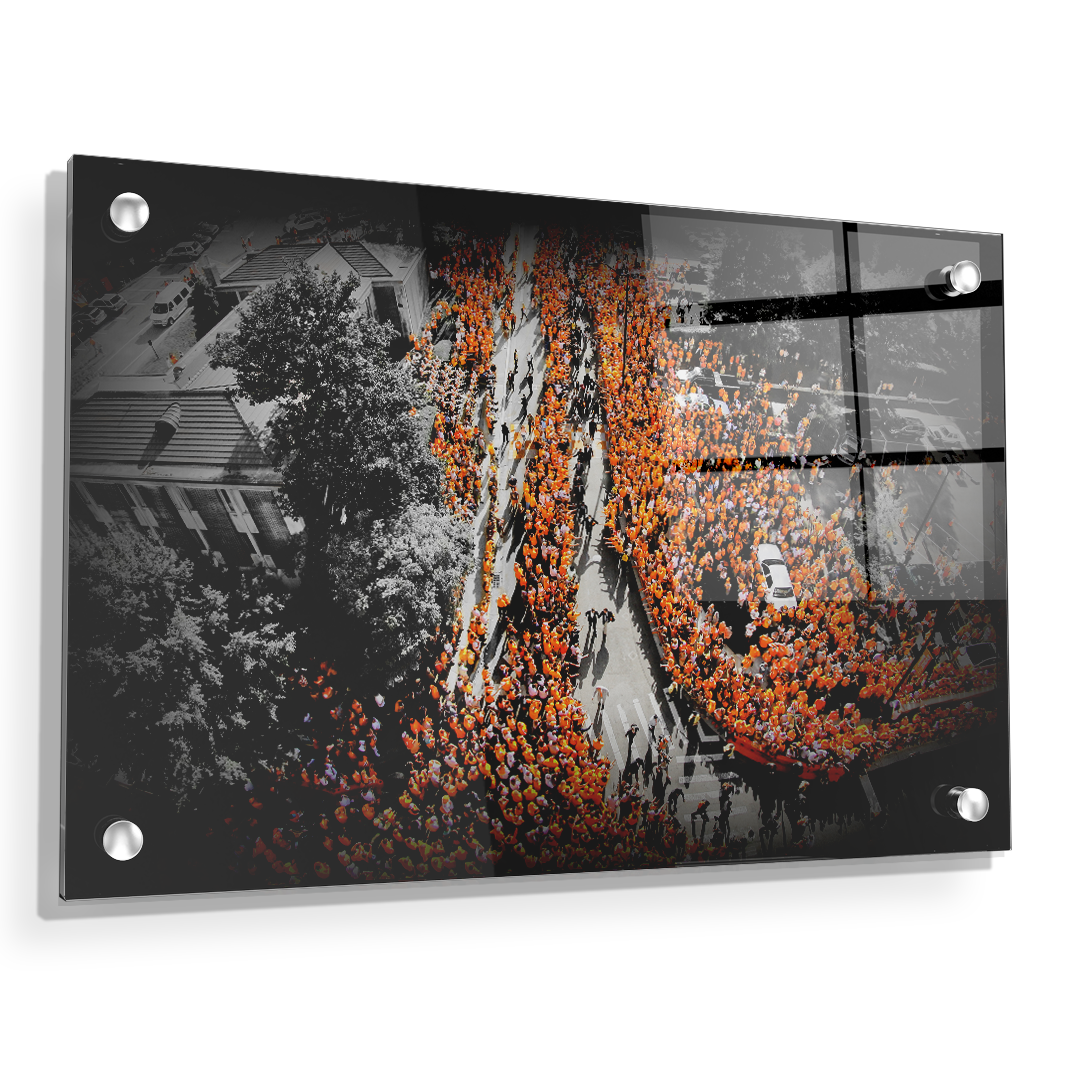 Tennessee Volunteers - Vol Walk - College Wall Art #Canvas