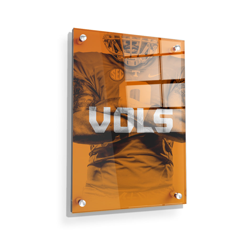 Tennessee Volunteers - Vols Orange - College Wall Art #Canvas