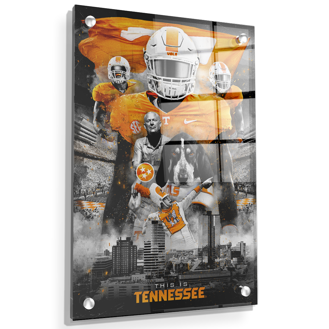 Tennessee Volunteers - This is Tennessee - College Wall Art #Canvas