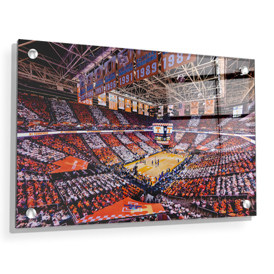 Tennessee Volunteers - Checkerboard Thompson-Boling #1 Tennessee - College Wall Art #Acrylic