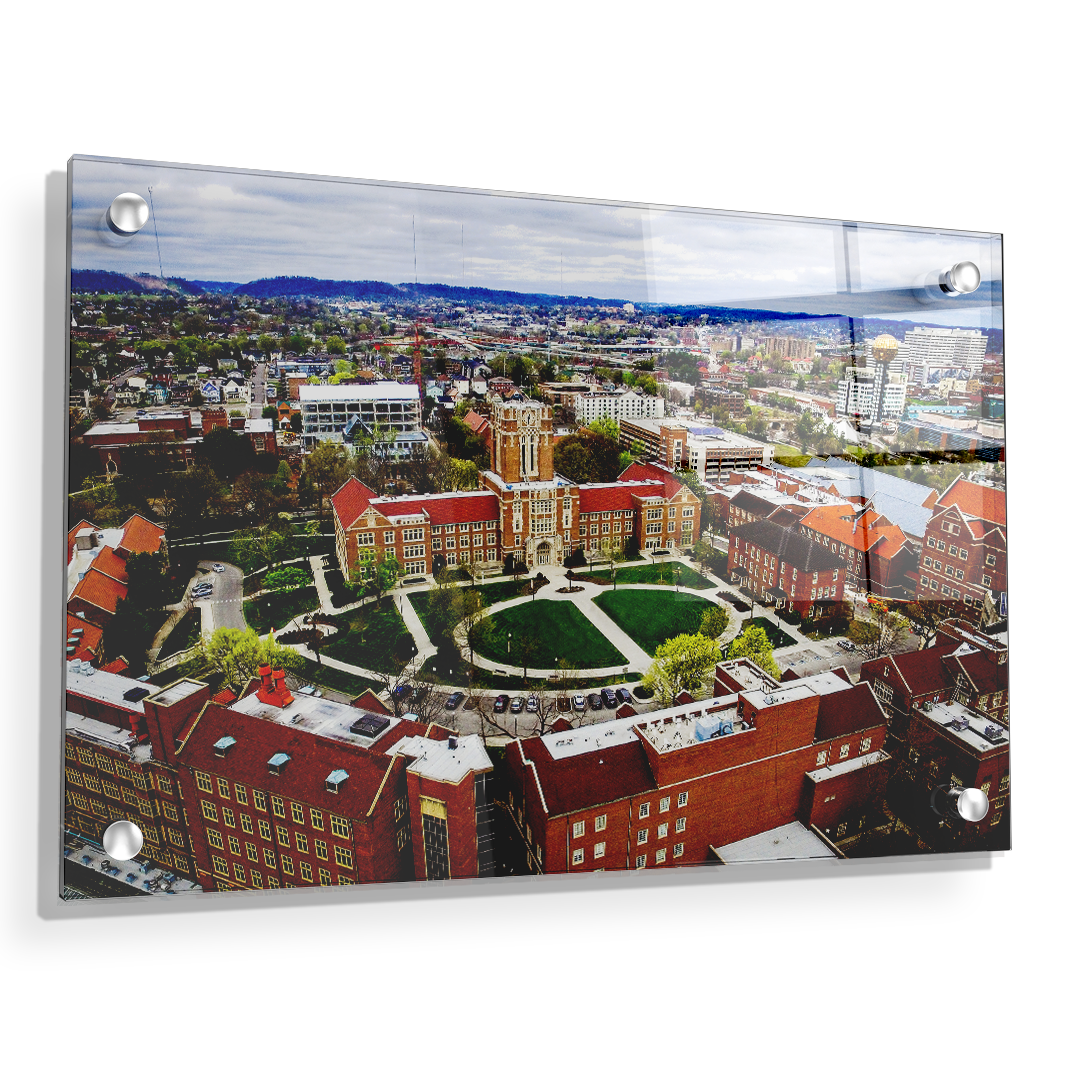 Tennessee Volunteers - Ayres Aerial - College Wall Art #Canvas