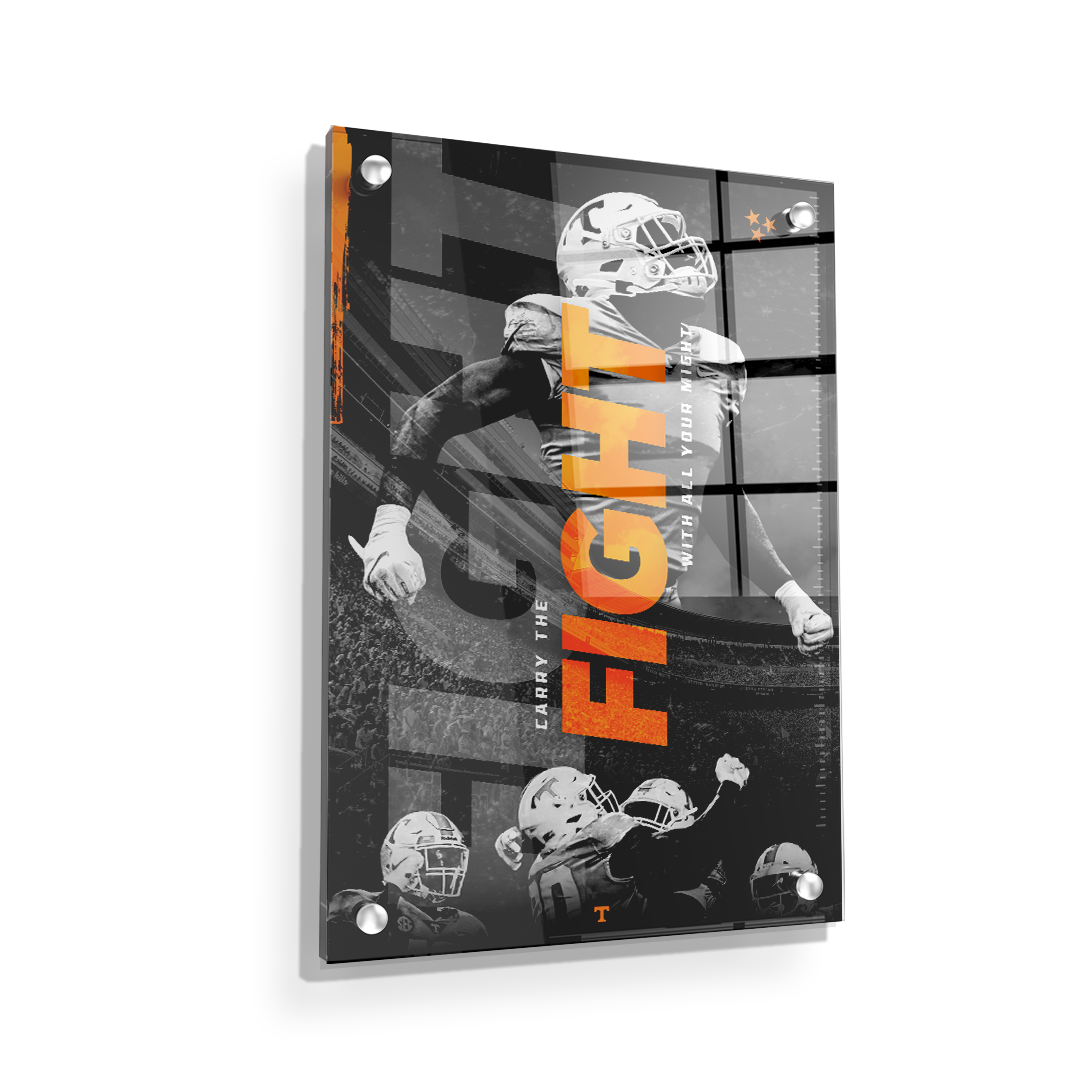Tennessee Volunteers - Fight - College Wall Art #Canvas