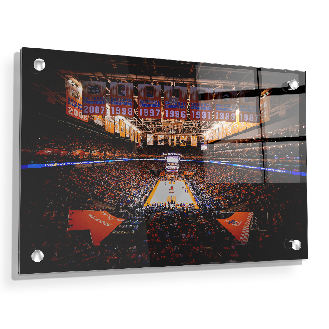 Tennessee Volunteers - Inside Thompson Boling - College Wall Art #Canvas