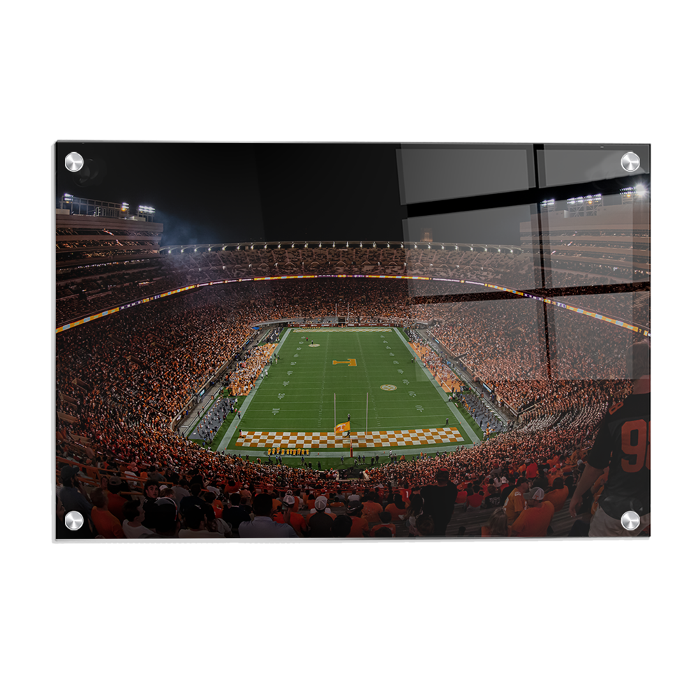 Tennessee Volunteers - Touchdown Tennessee - College Wall Art #Canvas