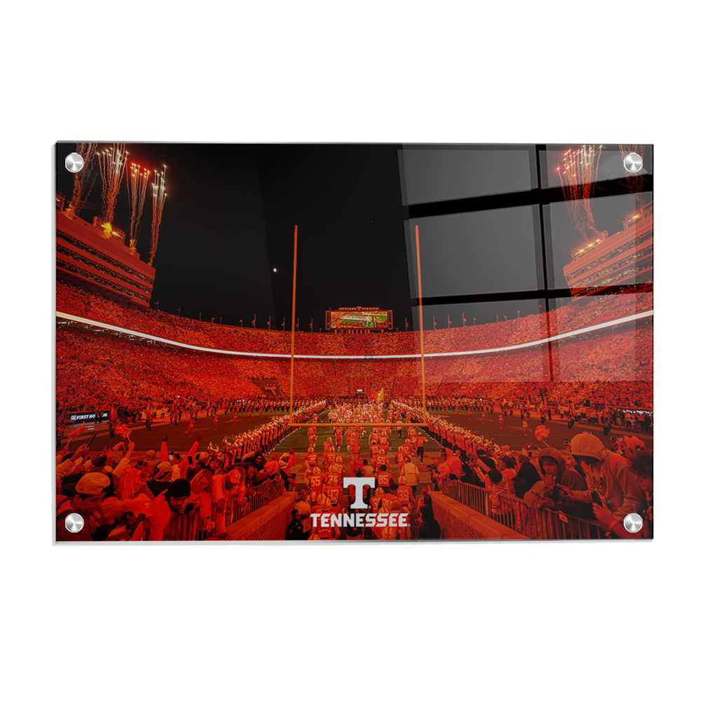 Tennessee Volunteers - Enter Tennessee - College Wall Art #Canvas