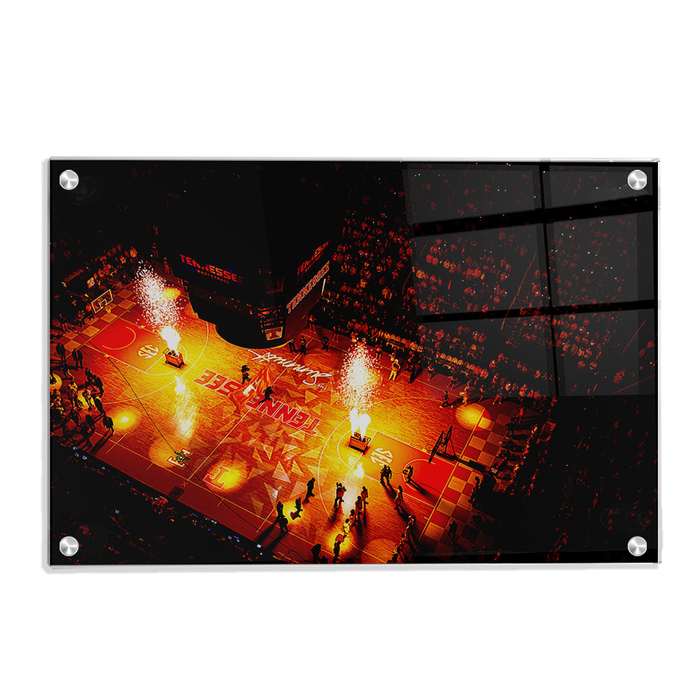 Tennessee Volunteers - Enter Tennessee Basketball - College Wall Art #Canvas