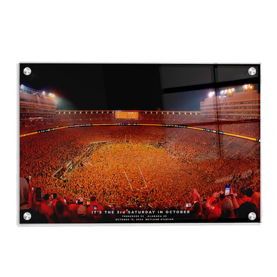 Tennessee Volunteers - Tennessee Storms the Field - College Wall Art #Acrylic