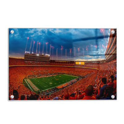 Tennessee Volunteers - Give Him Six Sunset - College Wall Art  #Acrylic