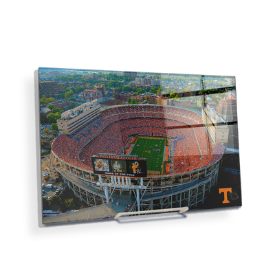 Tennessee Volunteers - Aerial Neyland Stadium - College Wall Art #Acrylic Mini