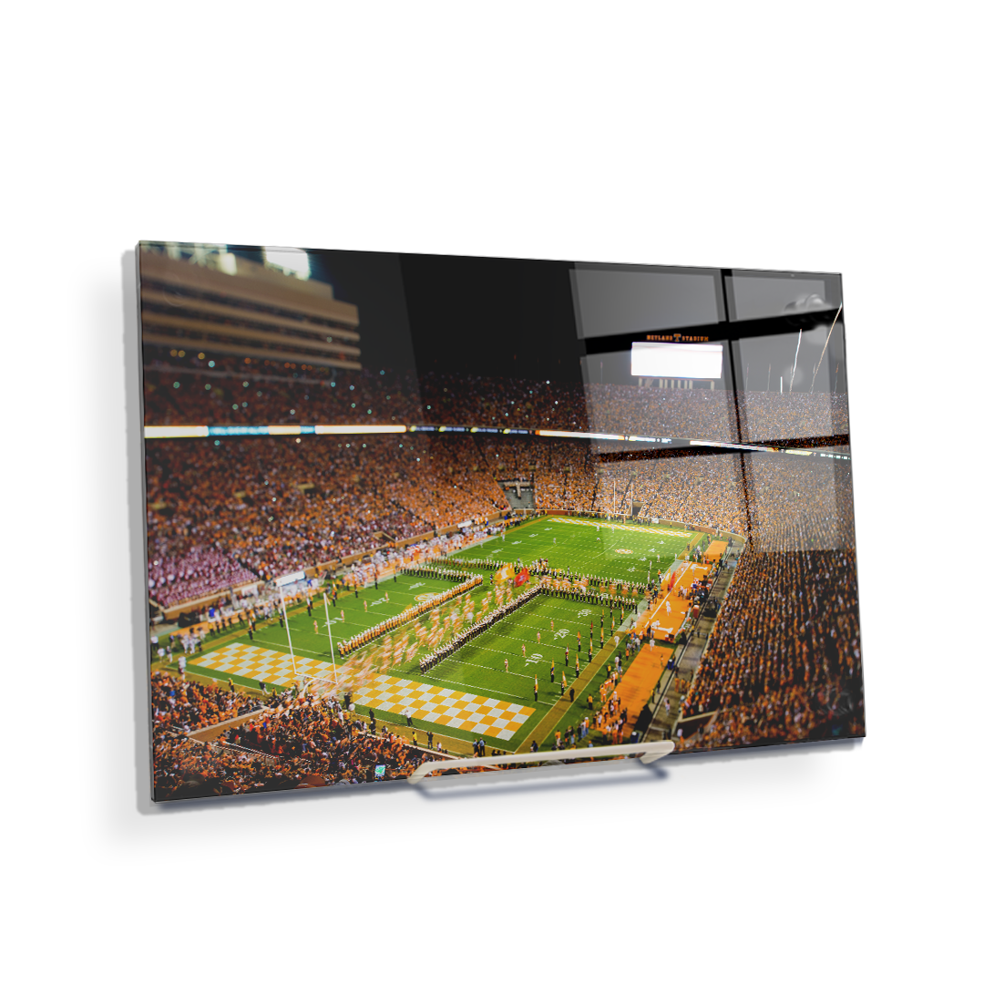Tennessee Volunteers - Running Through the T 2015 - College Wall Art #Canvas