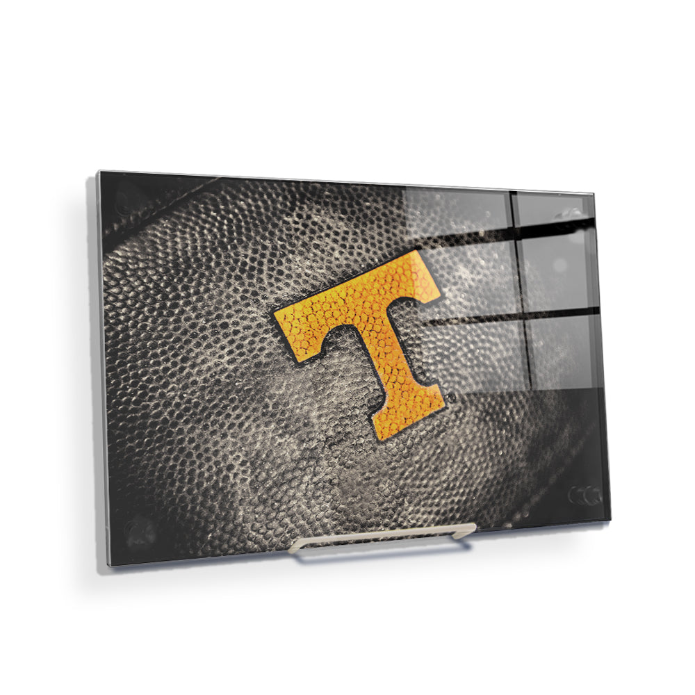 Tennessee Volunteers - Power T Football - College Wall Art #Canvas