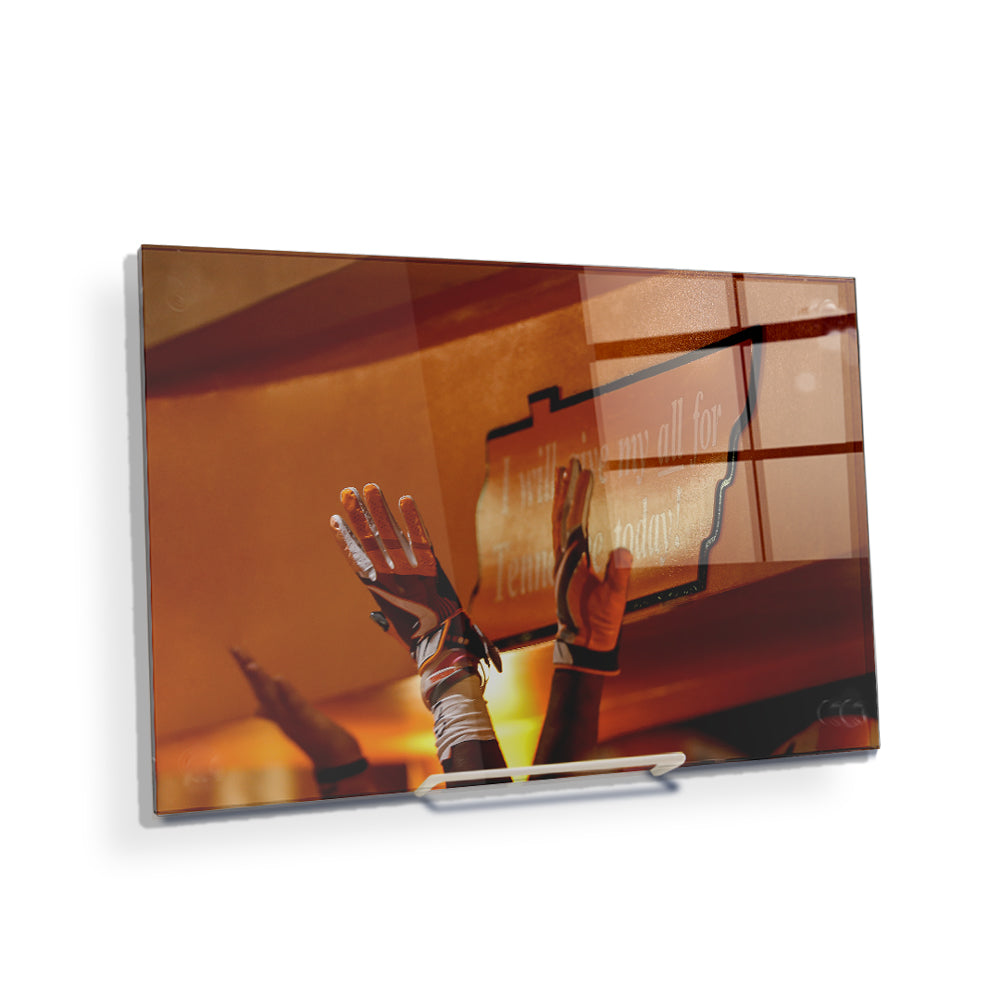 Tennessee Volunteers - I Will Give My All High Five - College Wall Art #Canvas