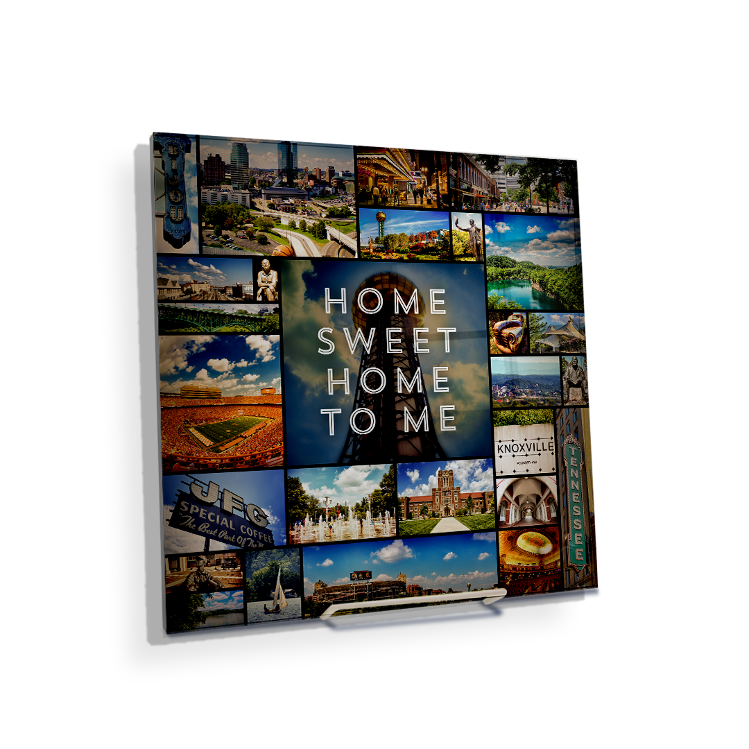 Tennessee Volunteers - Home Sweet Home - College Wall Art #Canvas