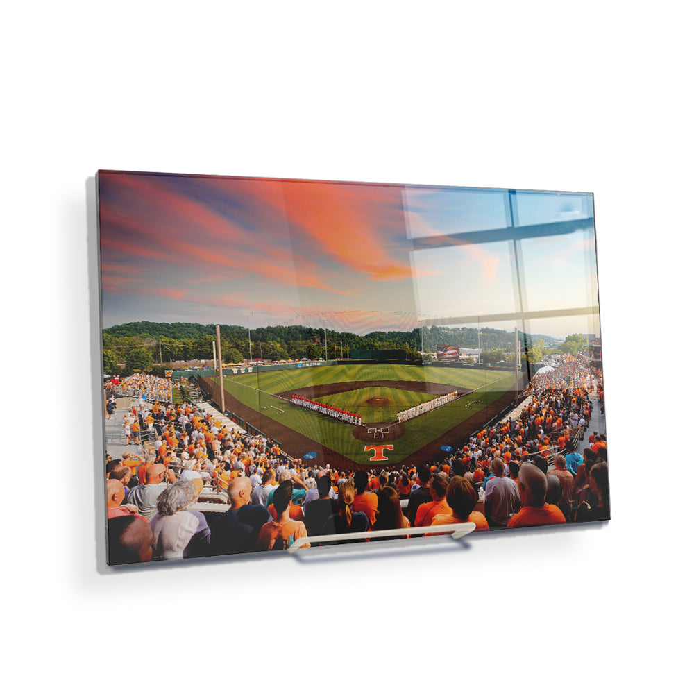 Tennessee Volunteers - Baseball Time in Tennessee - College Wall Art #Canvas
