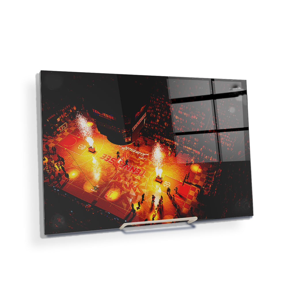 Tennessee Volunteers - Enter Tennessee Basketball - College Wall Art #Canvas