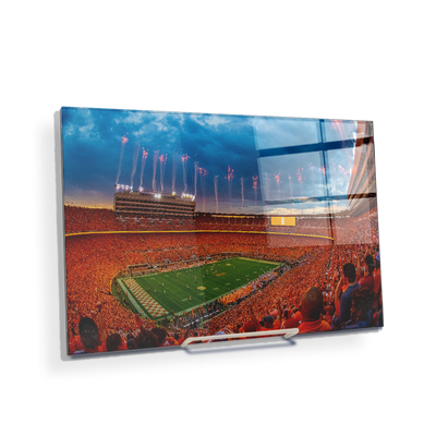 Tennessee Volunteers - Give Him Six Sunset - College Wall Art #Acrylic Mini