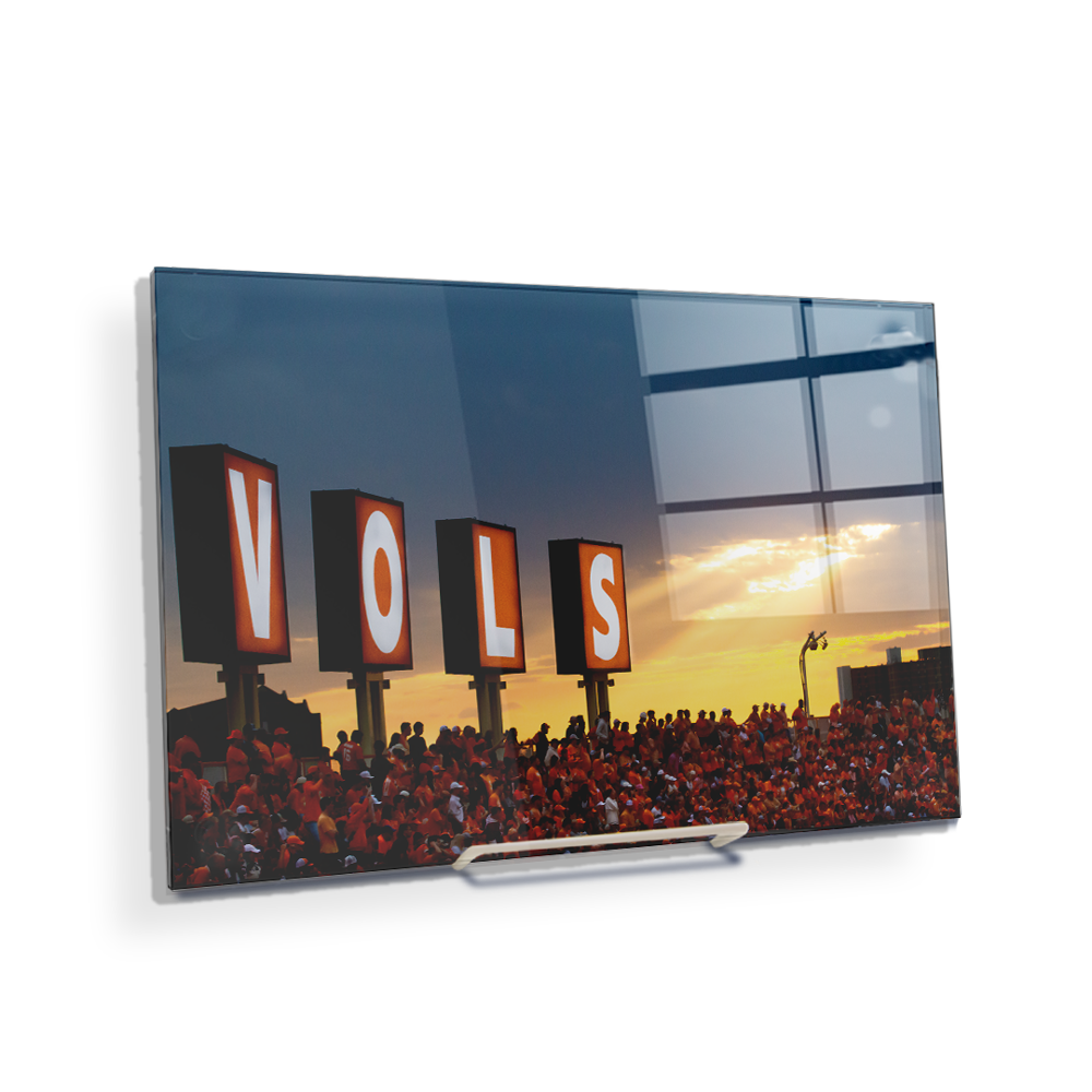 Tennessee Volunteers - Vols Sunset - College Wall Art #Canvas