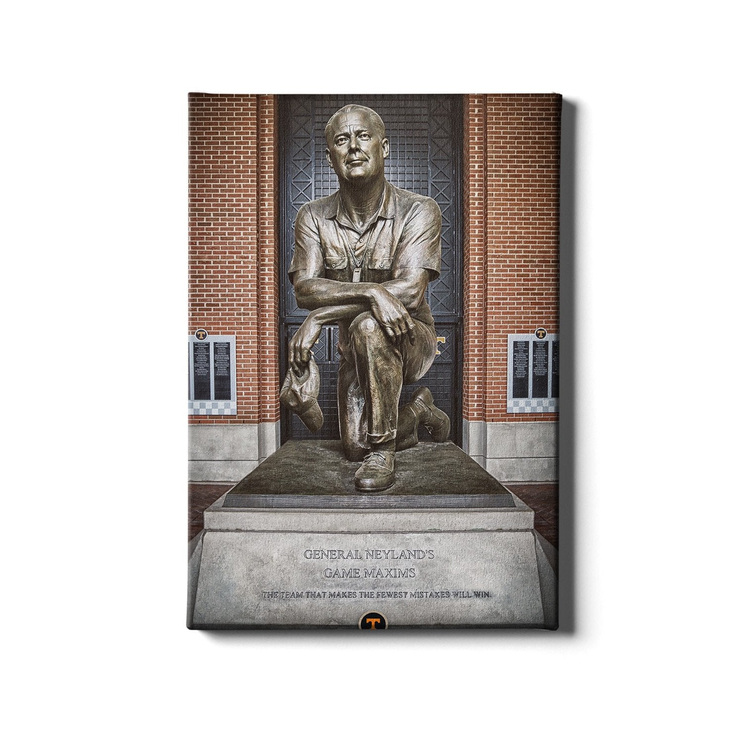 Tennessee Volunteers - General Neyland - College Wall Art #Canvas