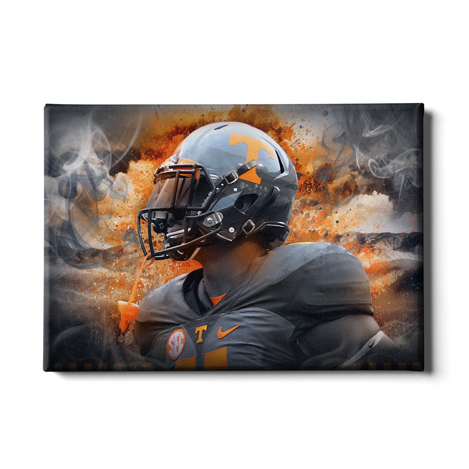 Tennessee Volunteers - Smokey Gray - College Wall Art #Canvas