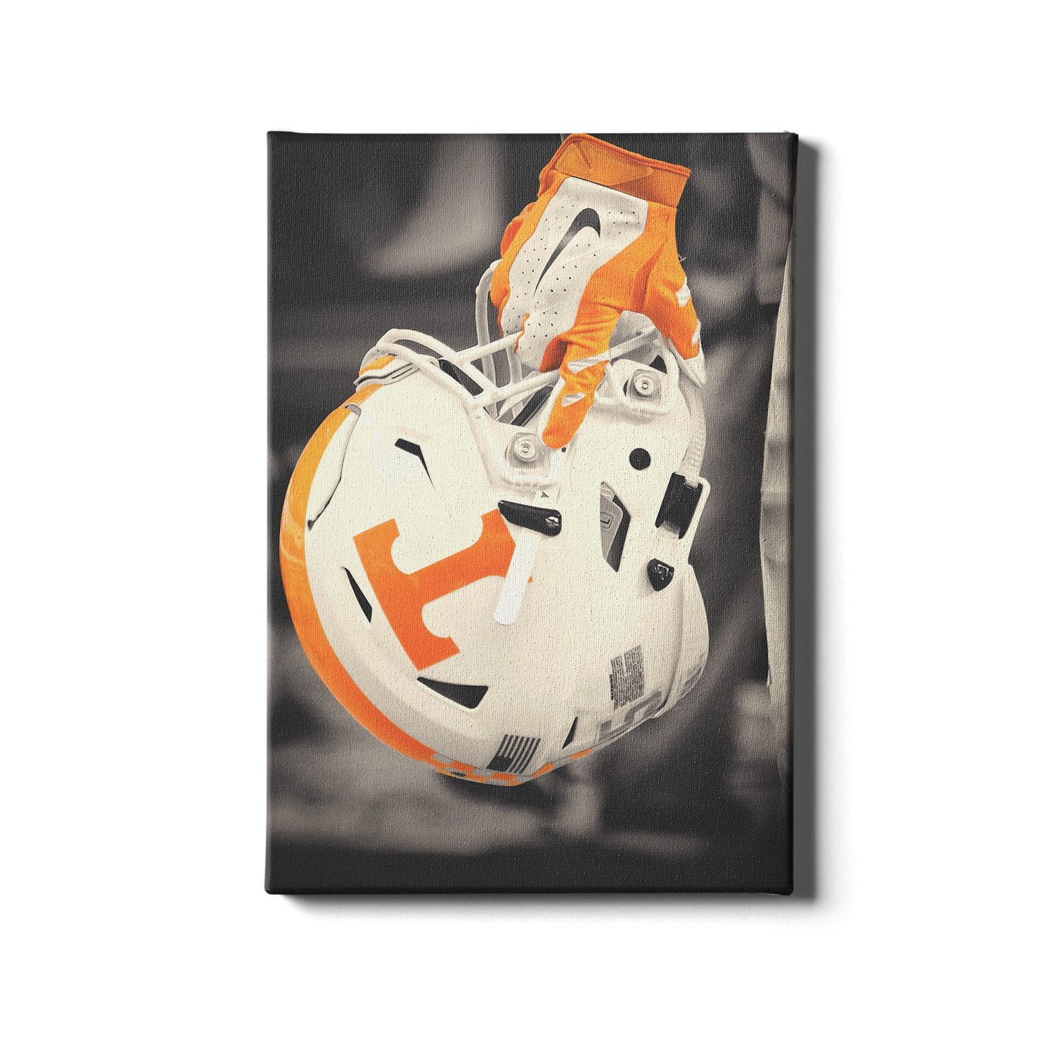 Tennessee Volunteers - Ready for Battle Smokey Orange - College Wall Art #Canvas