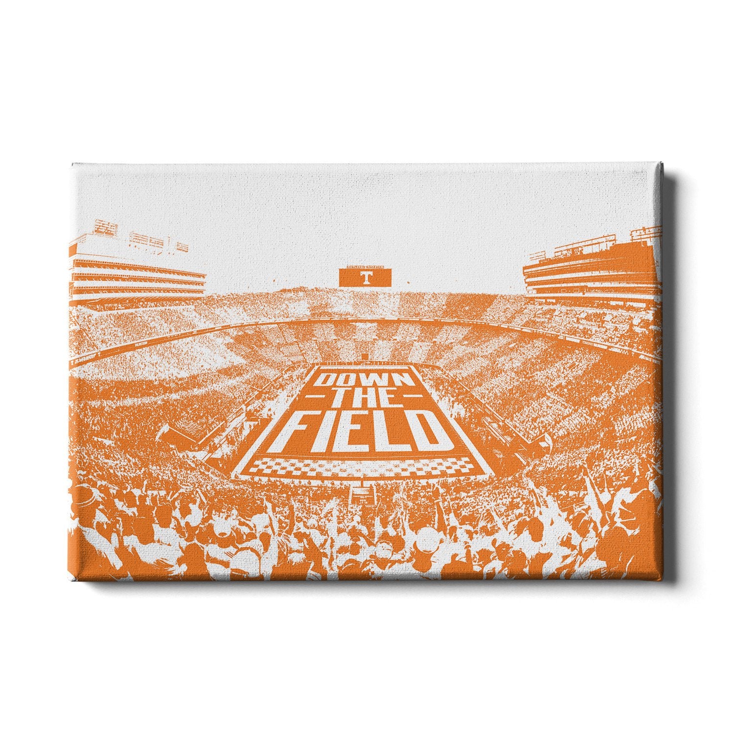 Tennessee Volunteers - Down The Field - College Wall Art #Canvas