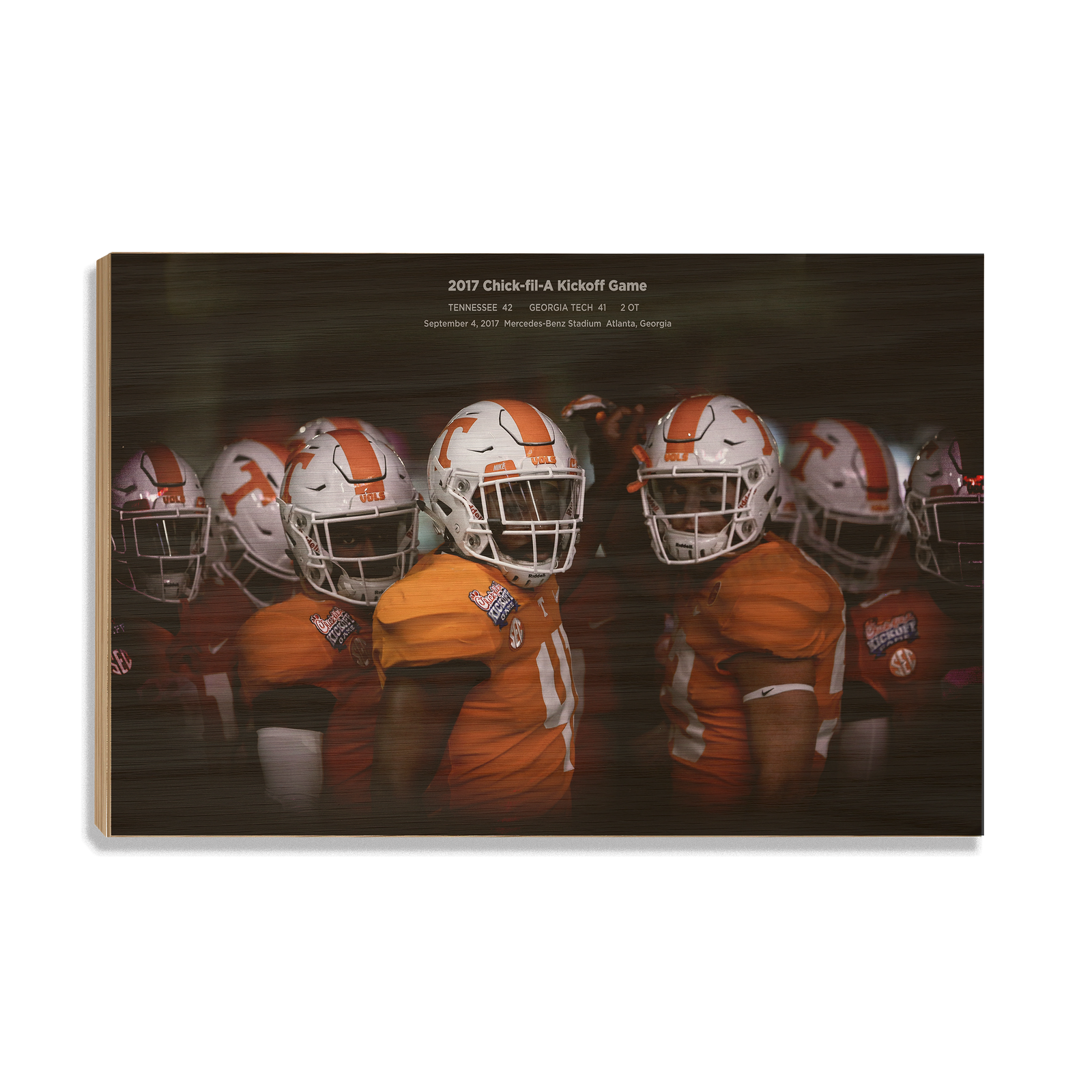 Tennessee Volunteers - Game Ready Chick-fil-A Kickoff - College Wall Art #Canvas