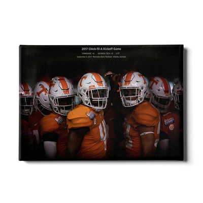 Tennessee Volunteers - Game Ready Chick-fil-A Kickoff - College Wall Art #Canvas