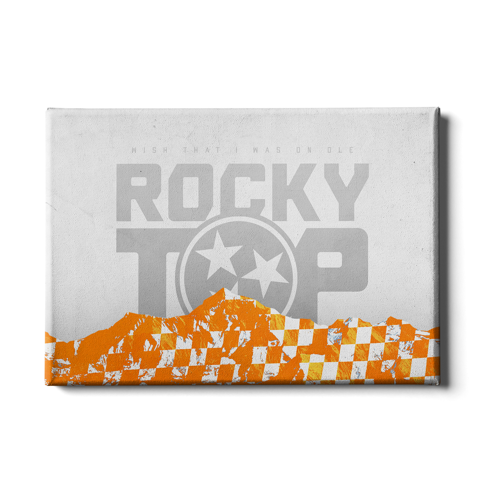 Tennessee Volunteers - On Ole Rocky Top - College Wall Art #Canvas