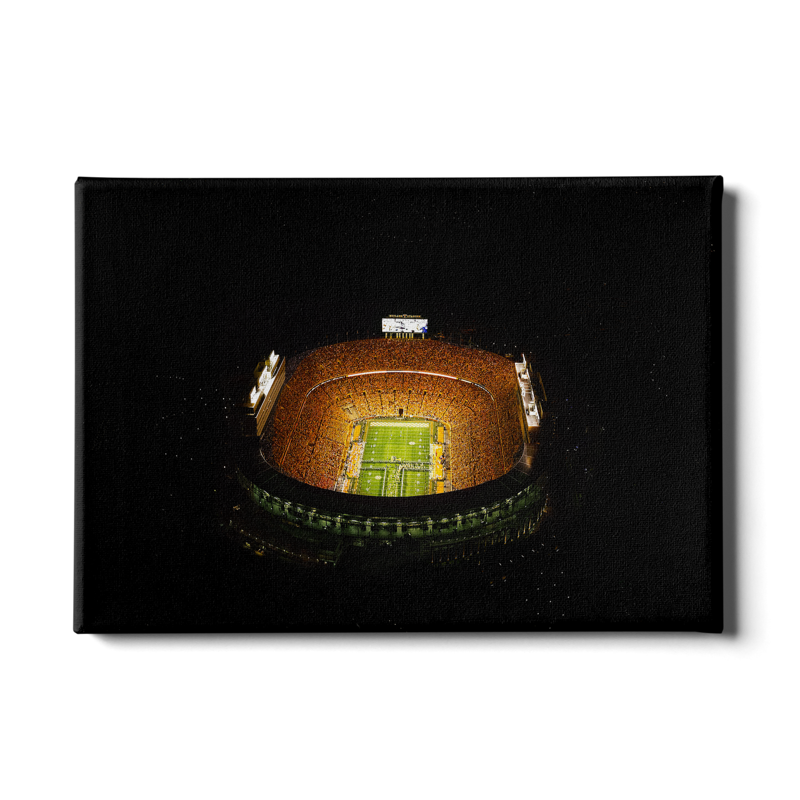 Tennessee Volunteers - Aerial Running Thru the T - College Wall Art #Canvas