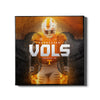 Tennessee Volunteers - Powered By The T Vols - College Wall Art #Canvas