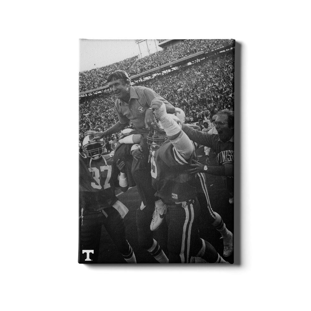Tennessee Volunteers - Vintage Johnny Majors - College Wall Art 