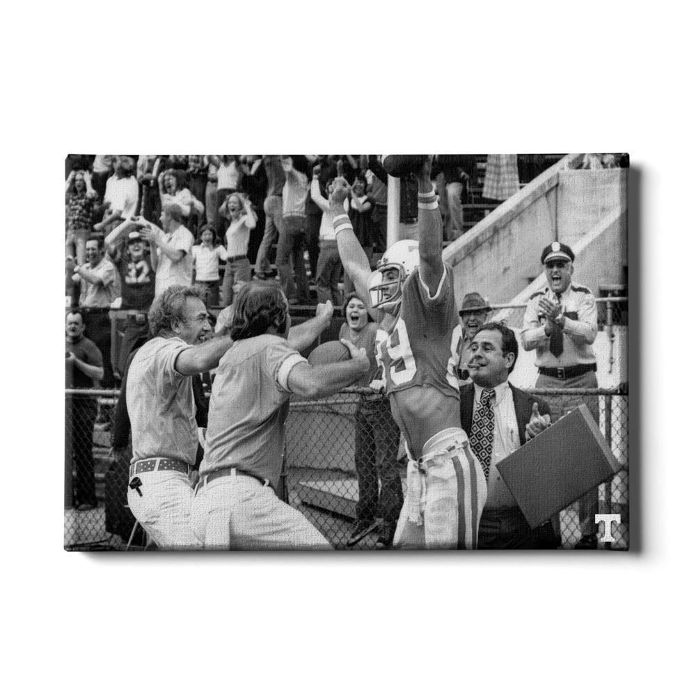 Tennessee Volunteers - Vintage Larry Seivers TD - College Wall Art #Canvas