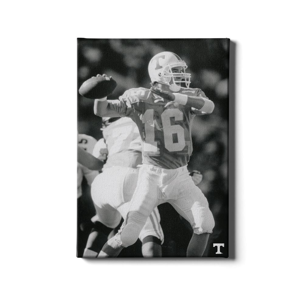 Tennessee Volunteers - Vintage Peyton Manning 2 - College Wall Art #Canvas