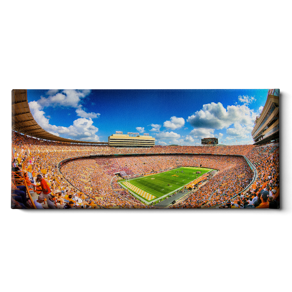 Tennessee Volunteers - Vols Pano - College Wall Art #Canvas