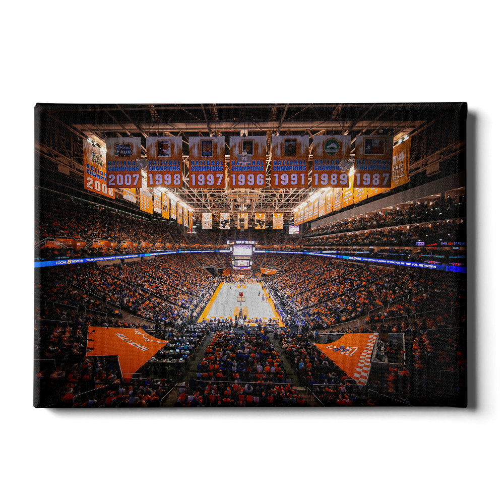 Tennessee Volunteers - Inside Thompson Boling - College Wall Art #Canvas