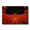 Tennessee Volunteers - Tennessee Through the T under the LED - College Wall Art  #Canvas