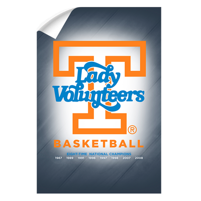 Tennessee Volunteers - Lady Vols Basketball - College Wall Art #Wall Decal