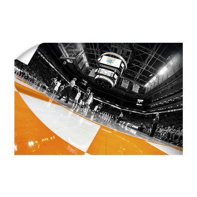 Tennessee Volunteers - Lady Vol Swish - College Wall Art #Wall Decal