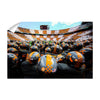 Tennessee Volunteers - Running onto the Field TN - College Wall Art #Wall Decal