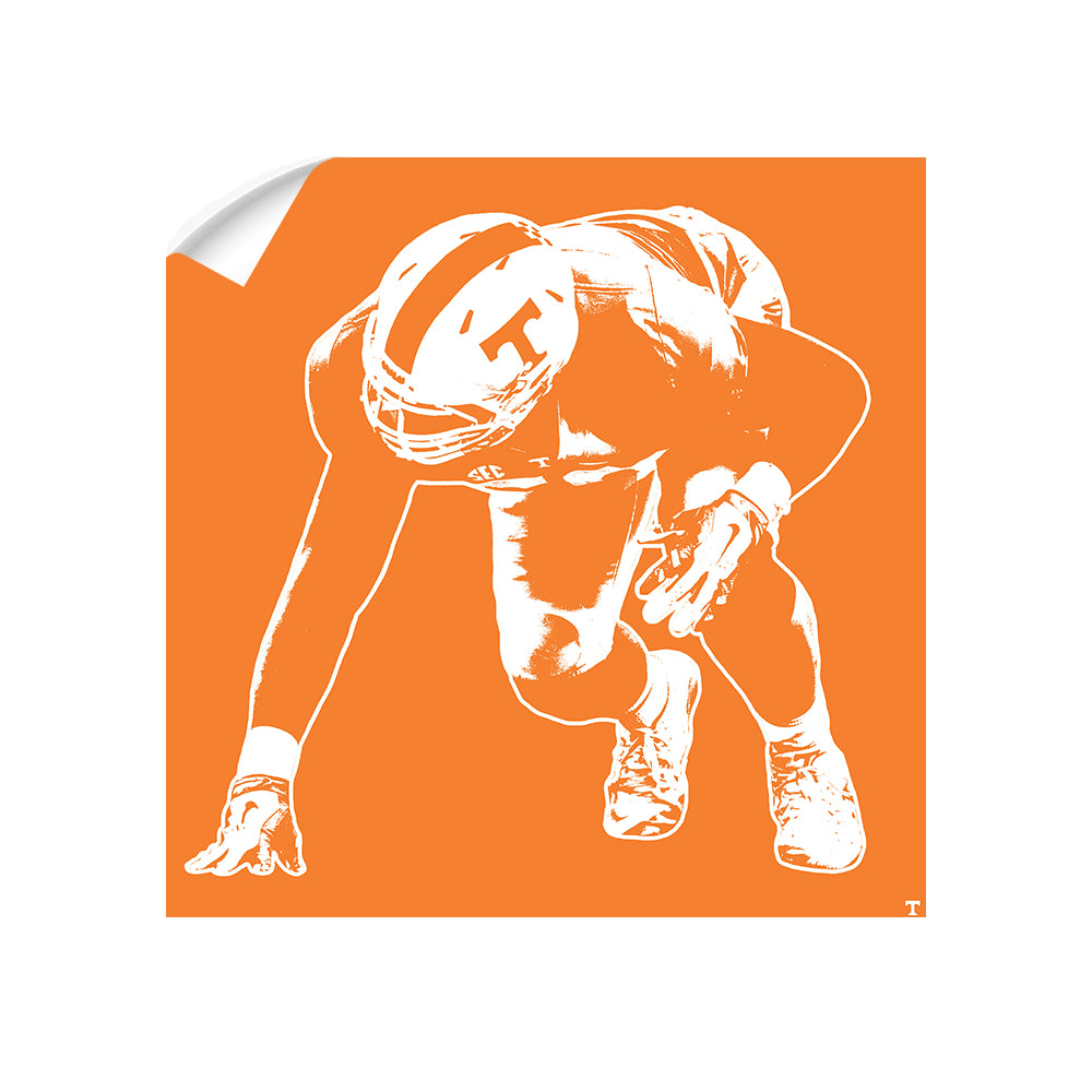Tennessee Volunteers - Pass Rush - College Wall Art #Canvas