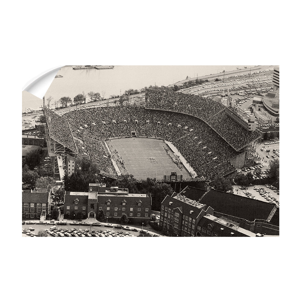 Tennessee Volunteers - Neyland Stadium 1960's - College Wall Art #Canvas