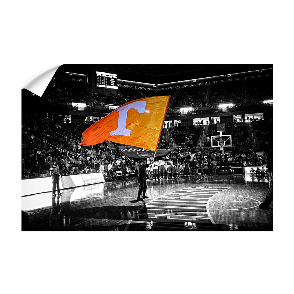 Tennessee Volunteers - Volunteer Basketball - College Wall Art #Canvas