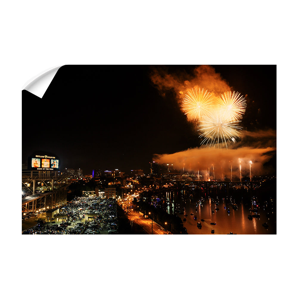 Tennessee Volunteers - Booms Day - College Wall Art #Canvas