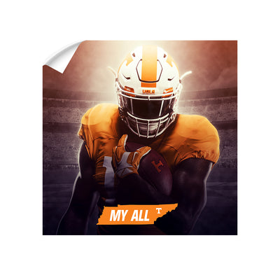 Tennessee Volunteers - My All T - College Wall Art #Wall Decal
